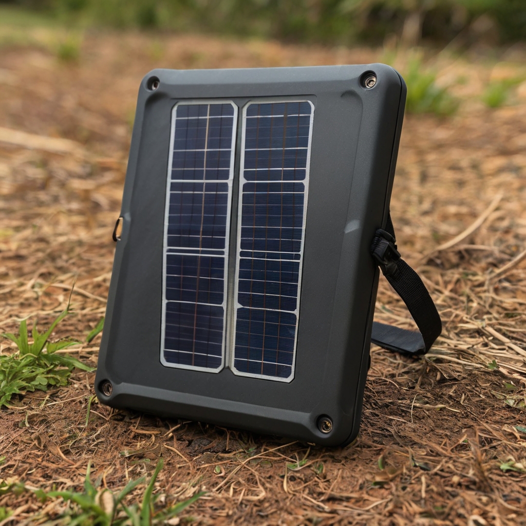 High-quality solar panel setup