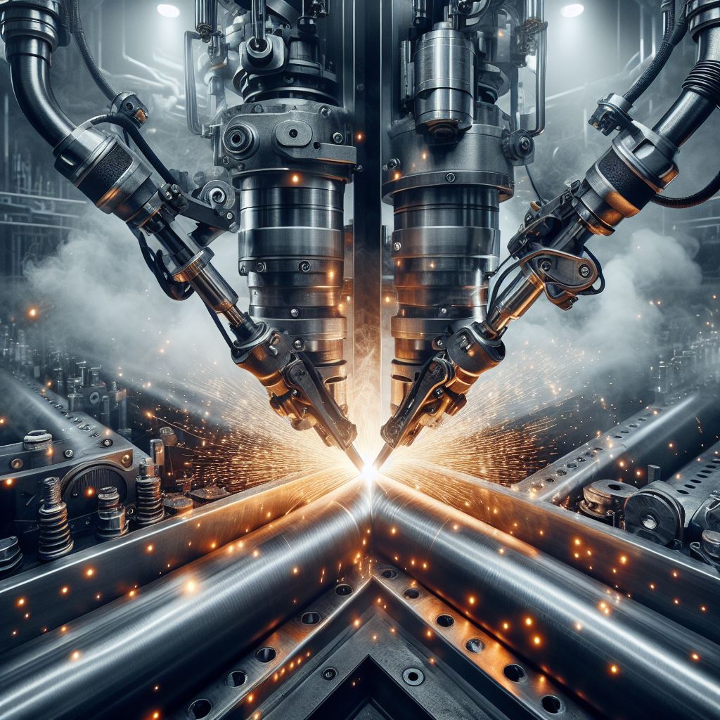 Seam Welder in Operation